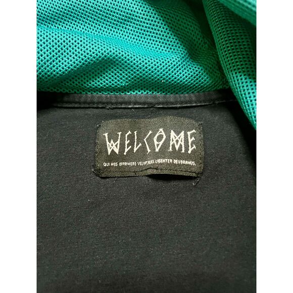 Welcome Skate Jacket Anorak Teal Medium - Picture 8 of 10
